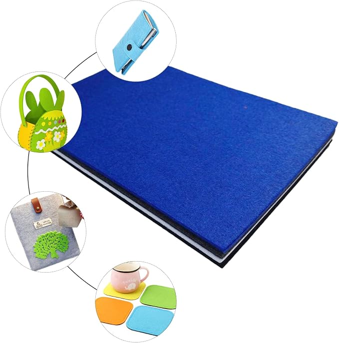 Jtnohx Stiff Felt, 2mm Thick Felt Sheets - Image 4