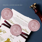 300Pcs Rose Gold Sealing Wax Beads, Vintage Wax Seal Beads - Image 8