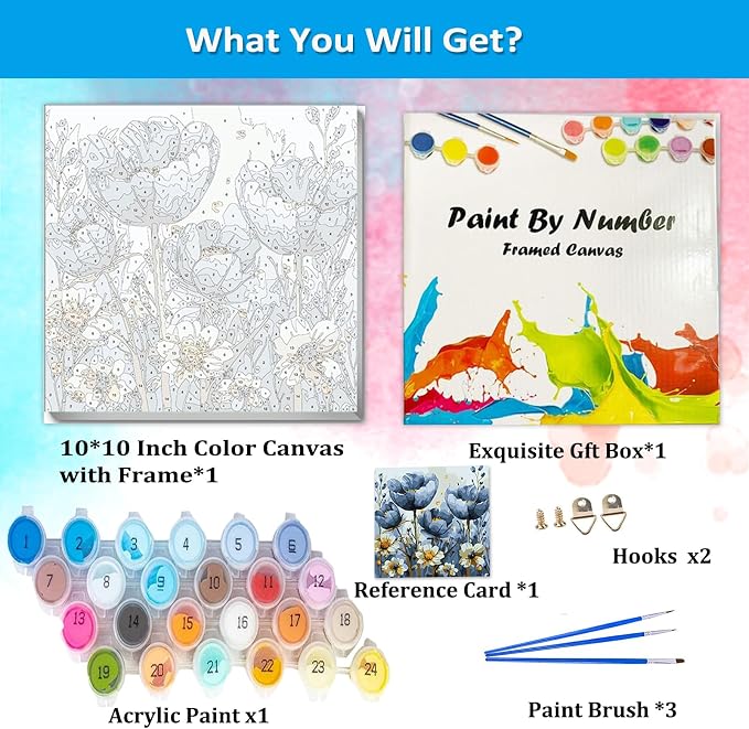 Artunion Framed Paint by Numbers Kit - Image 4