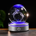 IFOLAINA 3D Dolphin Crystal Ball Night Lights Dolphin Lovers Gifts | Dolphin by IFOLAINA