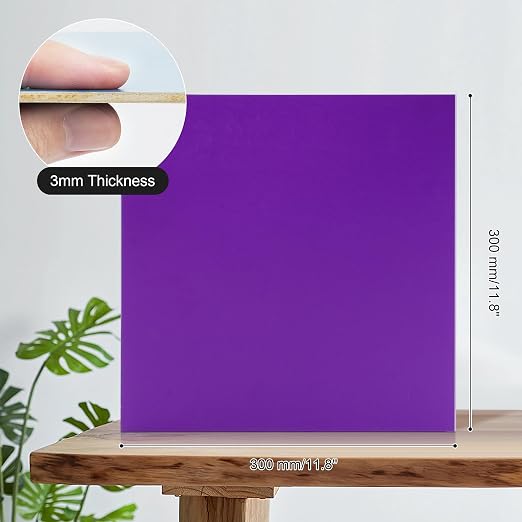 7 Pack Colored Plywood Sheets, Rolling Paint Process - Image 2
