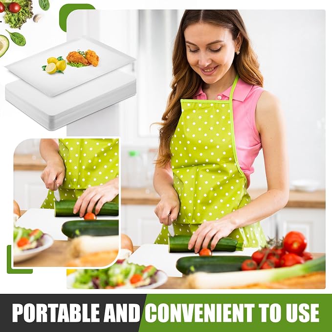 Hushee 120 Count Disposable Cutting Board Sheets 15 x 10. 6 Inch Disposable - Image 5