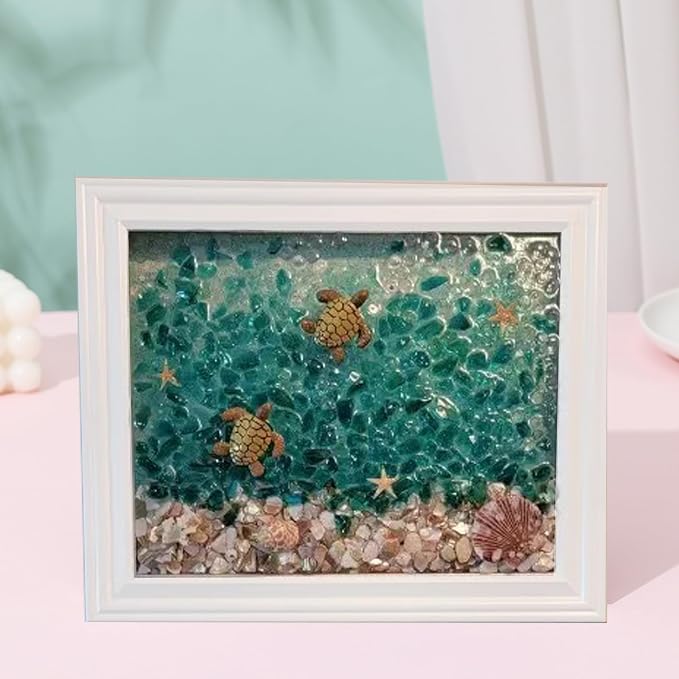 AGARES Sea Glass Art Kit, New Resin Art Kits - Image 5