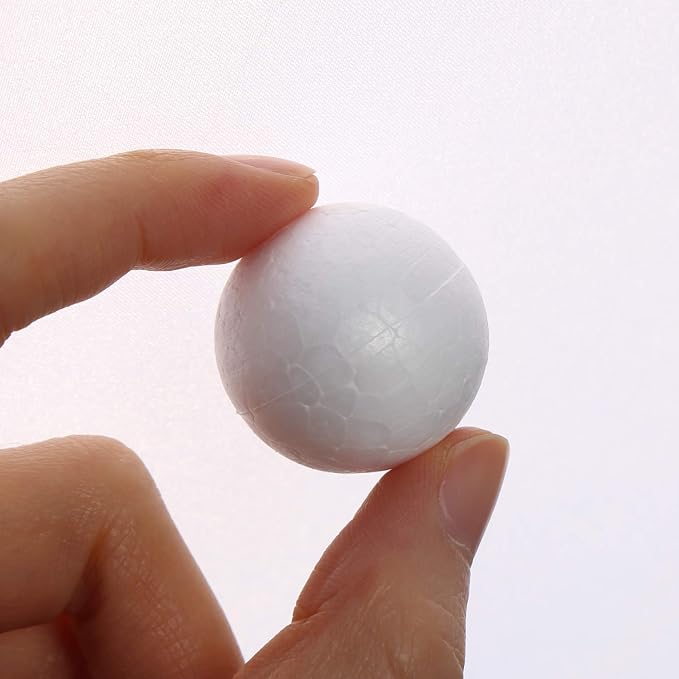 DIYASY 100 Pcs Mini Craft Foam Balls, 1Inch Mini Foam Balls - Image 3