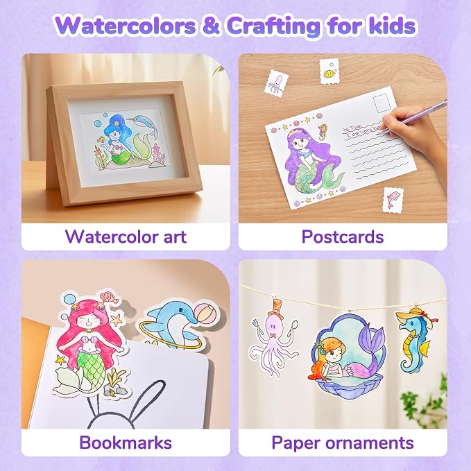 JoyCat Paint with Water Coloring Books - Image 3