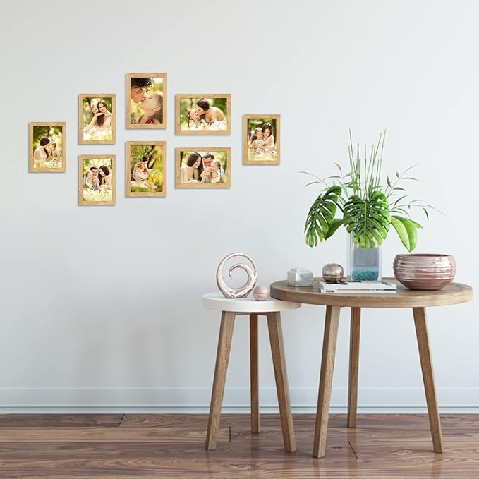ATOBART 4x6 Picture Frame, Composite Wood Photo Frame - Image 6