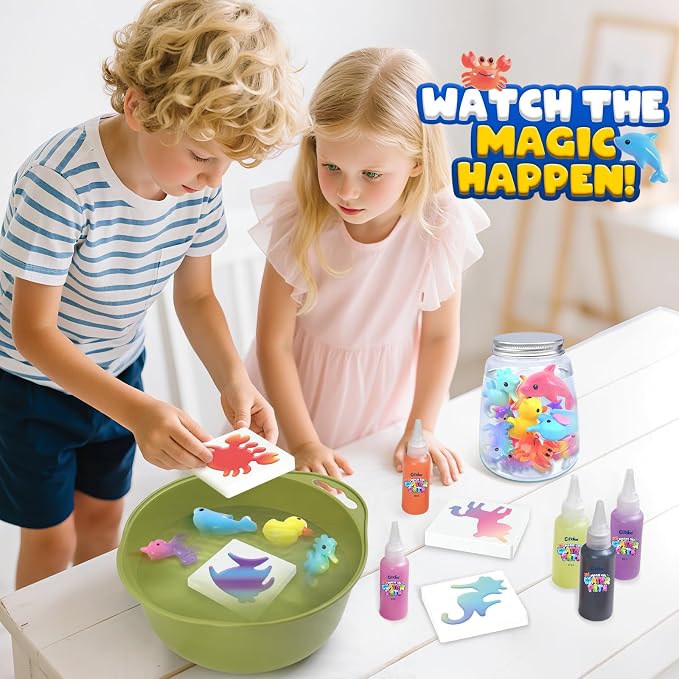 Magic Water Elf Toy Craft Kits for Kids, DIY Your Own Aqua Fairy Water Pets & - Image 5