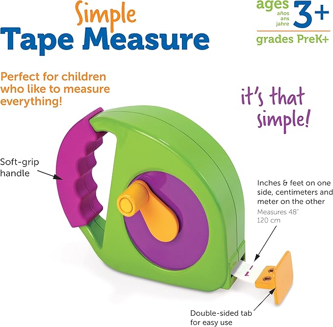 Learning Resources Simple Tape Measure - Image 5