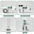 Digital Caliper Measuring Tool, IP54 Waterproof Electronic Micrometer Caliper - Image 4