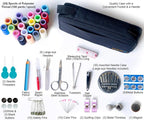 VelloStar Sewing Kit for Adults – Easy to Use Needle and Thread Kit, 24 Color - Image 2