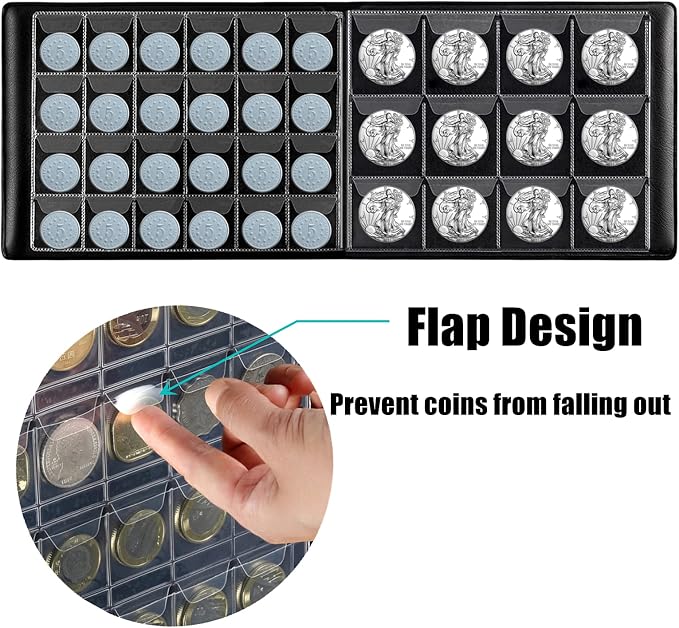 MUDOR Coin Collection Holder Album - Image 3