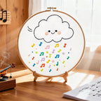 Crafmanoe Cute Embroidery Kits for Beginners Adults, Hand Embroidery Starter - Image 2