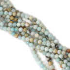 45PCS 8mm Natural Mix Color Amazonite Gemstone Round Loose Beads Stone Beads - Image 4