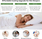 MR&HM King Pillow Cases Set of 2, Cooling Pillow Case - Image 5