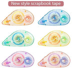 XUXU Colorful Scrapbooking Tape Glue Tape Adhesive Dots Tape Double Sided Tape - Image 4