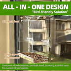 WENMIXER Window Bird Feeder - Image 3