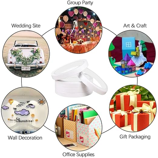 Double Sided Tape for Crafts Gifts Arts Photography Scrapbooking Tear-by-Hand - Image 5