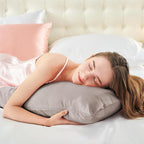 BEDELITE Satin Body Pillow Cover, Super Soft and Cooling Body Pillow Pillowcase - Image 5
