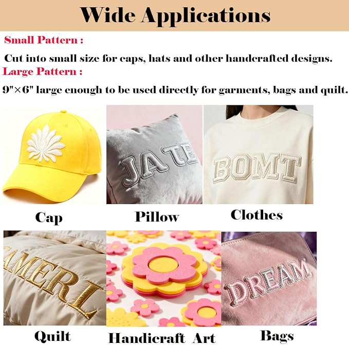 BLOSSIONA 24pcs 3mm Embroidery Foam - Image 3