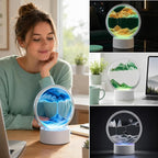 Meditation Sand lamp Liquid Motion 16 Color, Guided Visual Meditation Tool - Image 4