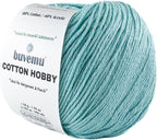 Cotton Hobby Yarn for Amigurumi Crochet & Knitting | 1.76 oz / 180 yds by buvemu