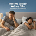REACHER Super Loud Alarm Clock for Heavy Sleepers Adults Teens, Vibrating Alarm - Image 4