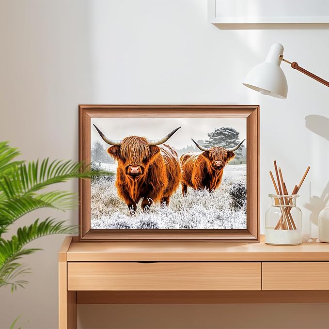 Lxmsja Highland Cows Diamond Art Kits - Image 2