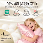 OLESILK 100% Mulberry Silk Toddler Pillowcase - Image 2