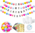 Kpop Party Banner Decor Popular Singer DIY Giant Friendship Bracelet Garland by Heopeis