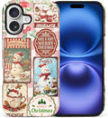 Case for iPhone 17, Scratch Resistant Hybrid Double Layer Hard Shell，Vintage by Toulas