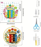 Zhenqing 4 Themes Cross Stitch Kit Set - Image 3