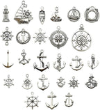 iloveDIYbeads Nautical Charm Collection-50 Pcs Craft Supplies Nautical Ship by iloveDIYbeads