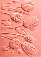 FIVEIZERO 3D Tulip Flower Embossing Folder by FIVEIZERO