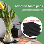 8Pcs Black EVA Foam Pad 6in x 6in x 1/4in High Density Closed Cell Foam Sheet - Image 7