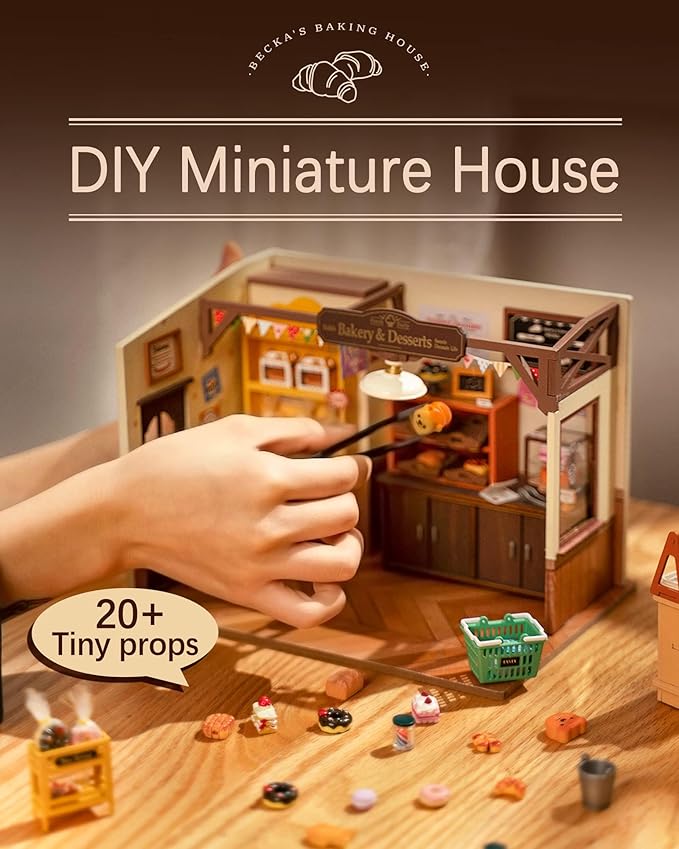 Rolife Miniature House Kit for Beginners-1:20 DIY Miniature Dollhouse Kit - Image 4