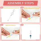 DIY Beadable Keychain Bars Metal Rod - Image 5