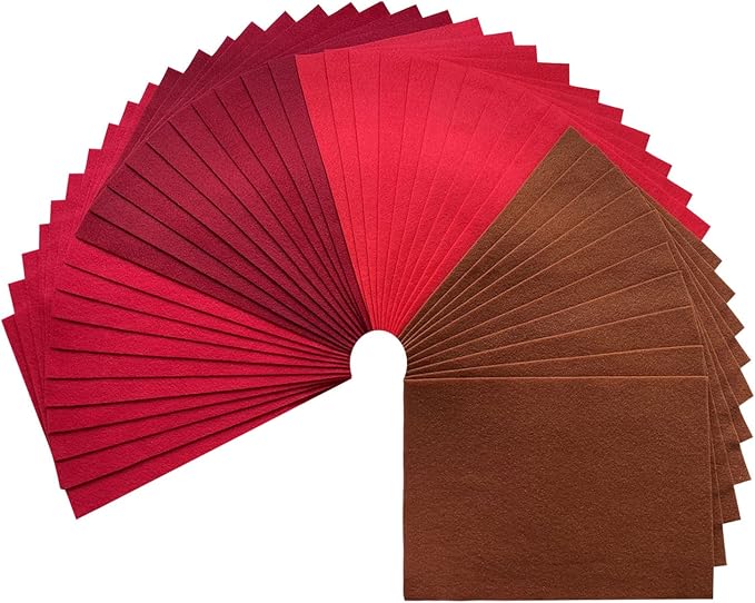Soft Felt Sheets, 8x12 inches Assorted Craft Felt Fabric, 1.4mm Thick Felt - Image 8