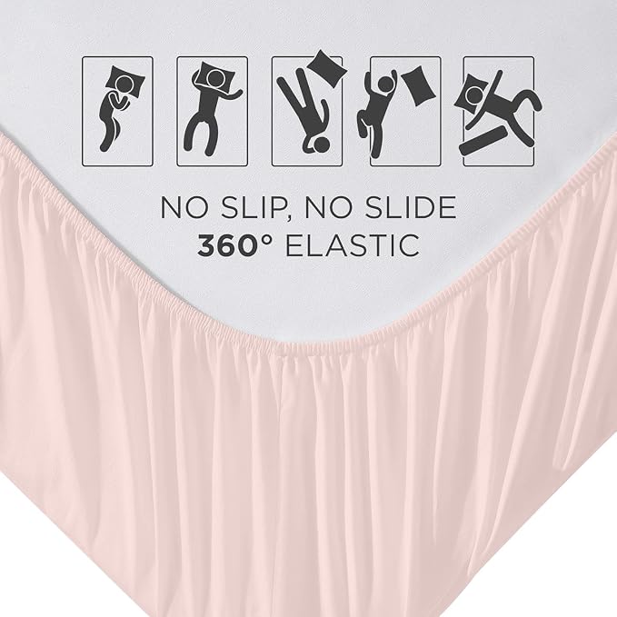 Royale Linens Fitted Sheet King - Image 5