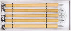 Yosoo Health Gear 5PCS Bamboo Pens, Comic & Arabic Calligraphy Dip Pens - Image 6