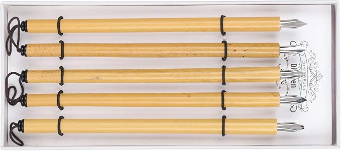 Yosoo Health Gear 5PCS Bamboo Pens, Comic & Arabic Calligraphy Dip Pens - Image 6