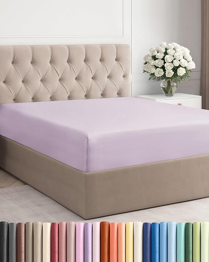 Queen Fitted Bed Sheet by CGKUnlimited