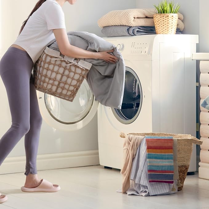 ROSGONIA Oversized Queen Comforter Gray - Image 7