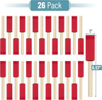 Bates- Foam Paint Brushes with Wood Handle, 1 Inch, 26 Pack, Sponge Brushes - Image 2