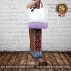 TOPDesign 3-Pack Super Strong Large 12oz Cotton Canvas Tote Bags, Reusable - Image 2