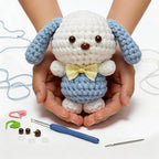 BUNUKY Crochet Kit for Beginners, Amigurumi Puppy Crochet Starter Kit by Unknown