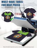 Vowlove Tshirt Ruler Guide for Vinyl Alignment: T Shirt Ruler to Center Design - Image 6