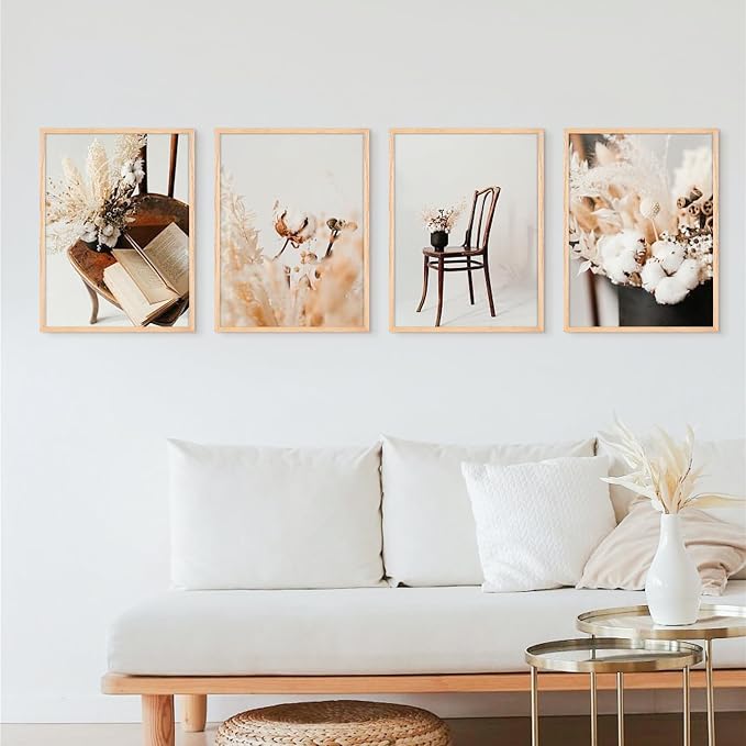 12x16 Picture Frame, OAK Wood Photo Frame 8.5x11 - Image 6