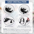 Honoson Mini Craft Iron Mini Heat Press Small Iron 3.93 x 2.36 x 2.76 in - Image 3