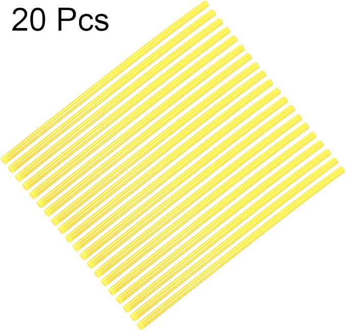 uxcell 20pcs Hot Glue Sticks for Glue Gun 7mm/0.28-inch x 10-inch Mini Hot Melt - Image 3