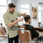 Professional Grooming Smock Unisex, Water Resistant Anti-Static | Hairdresser - Image 2